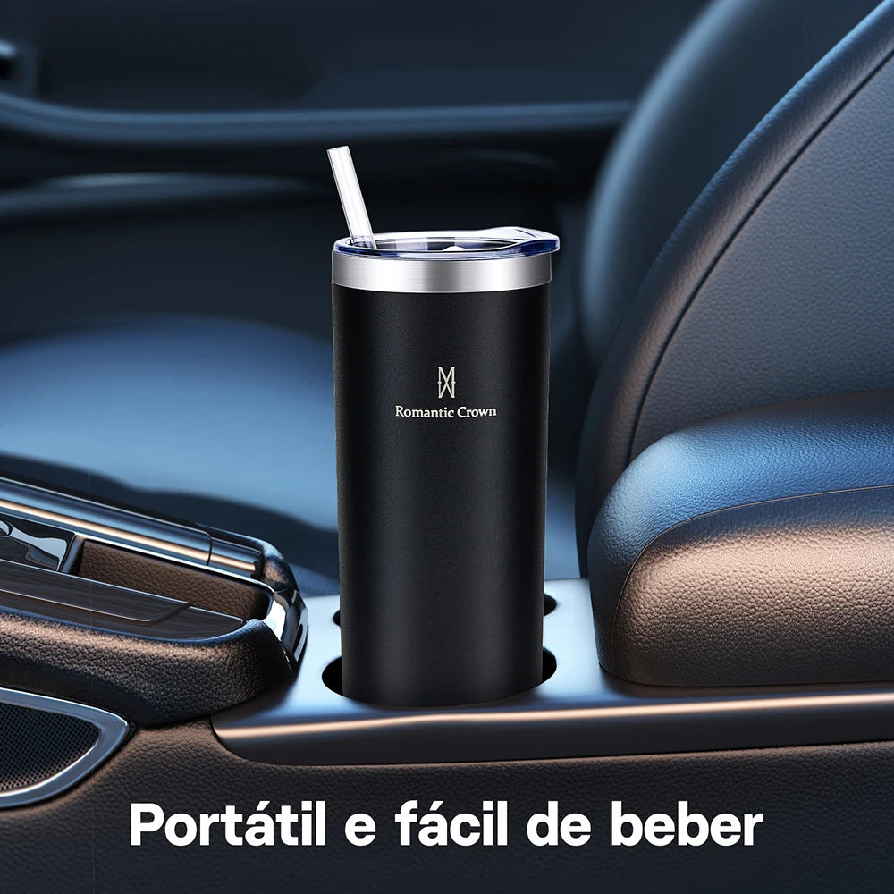 Garrafa térmica aço inoxidável 304