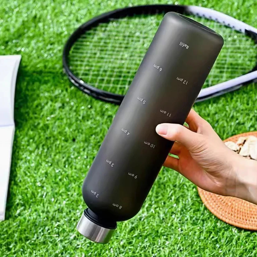 Garrafa de água fosca de 1000 ml