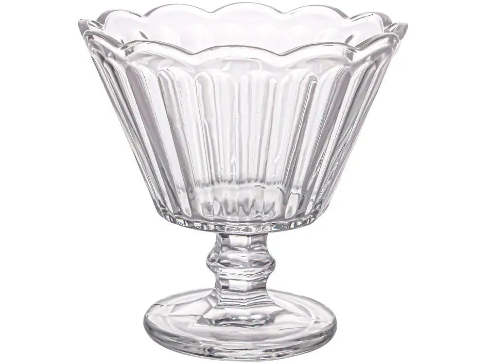 150ml 6 Pieces Haus Concept Lotus Set Glass Cups for Transparent Dessert