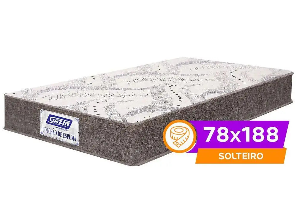 Single Mattress Gazin Foam D20 12x78x188