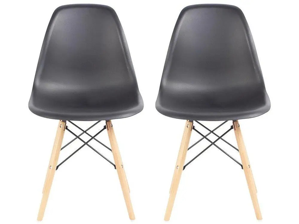 Chair Set Foot Toothpick Seat Black EAM-PR1