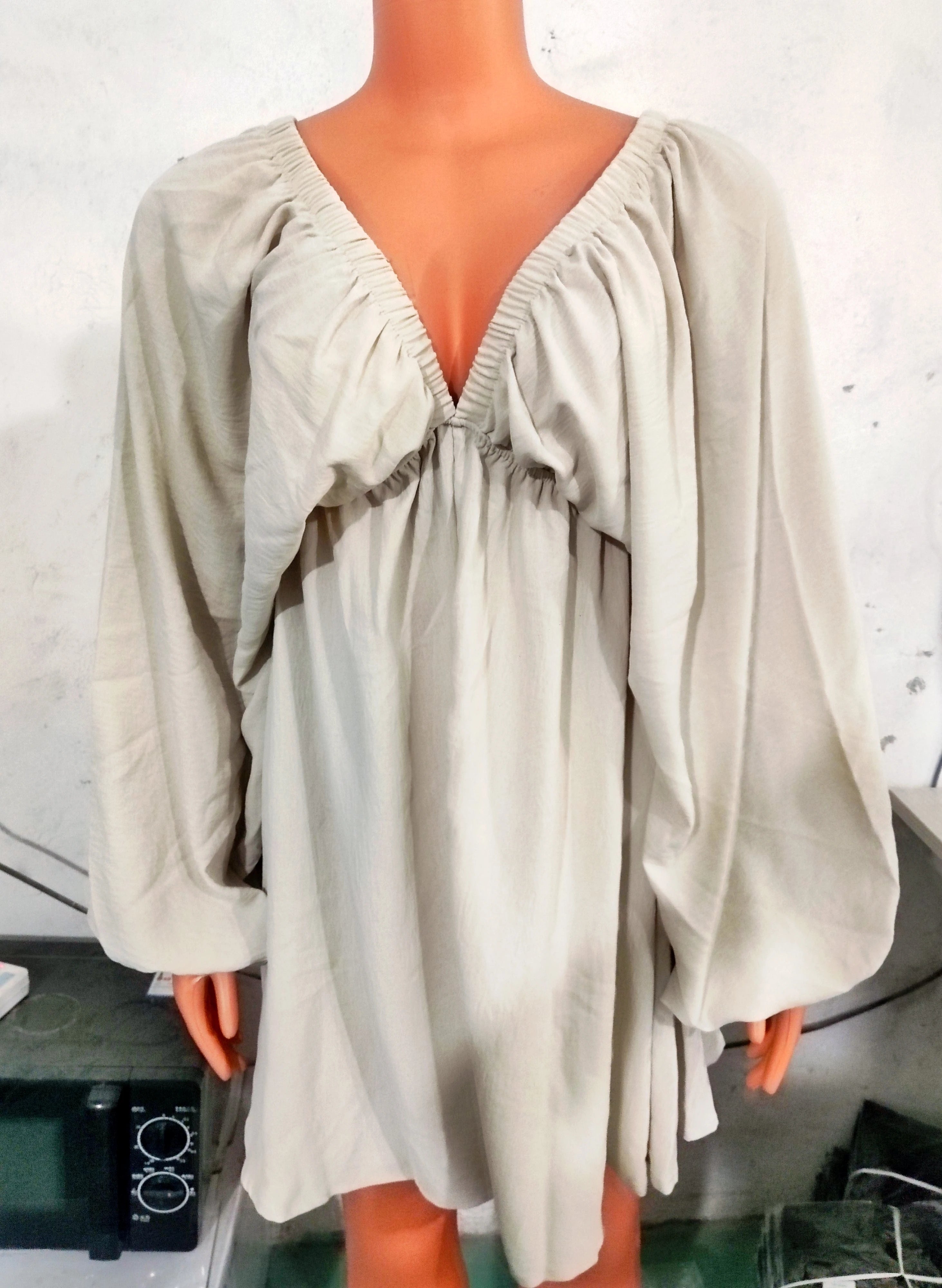 Vestido Temperamento Moda Swing Mini Vestido Y2K